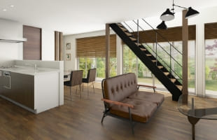 住宅のリビング