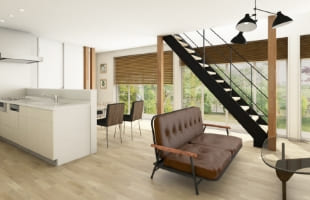 住宅のリビング